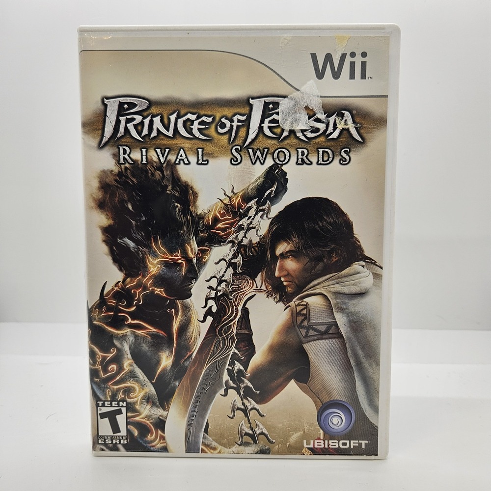 Prince of Persia Rival Swords Nintendo‎ Wii Game Complete Ubisoft